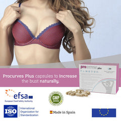 500 COSMETICS - PROCURVES PLUS NATURAL BREAST ENHANCEMENT CAPSULES - 53Xshop