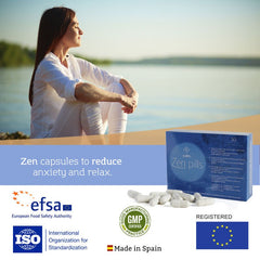 500 COSMETICS - ZEN PILLS CAPSULES TO REDUCE ANXIETY - 53Xshop