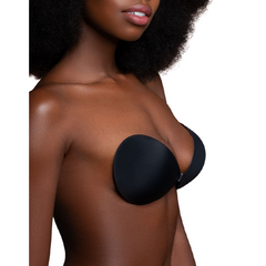 BYE-BRA - BRA INVISIBLE BLACK CUP A - 53Xshop