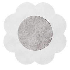 BYE-BRA - FLOWER NIPPLE CUPS PACK 3 UNITS SIZE M - 53Xshop