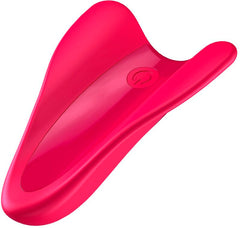 SATISFYER - HIGH FLY FINGER VIBRATOR FUCHSIA - 53Xshop