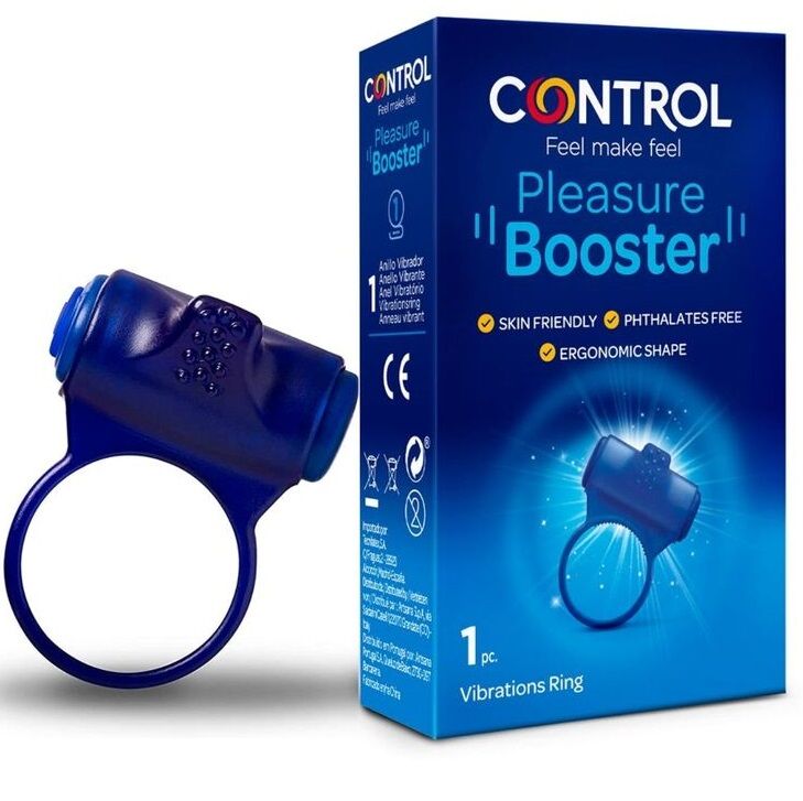CONTROL - PLEASURE BOOSTER VIBRATOR RING - 53Xshop