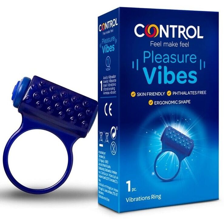 CONTROL - PLEASURE VIBES VIBRATING RING - 53Xshop