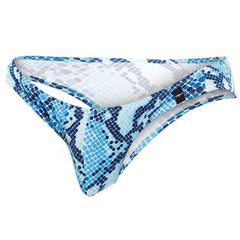 CUT4MEN - LOW RISE BIKINI BRIEF SNAKE L - 53Xshop