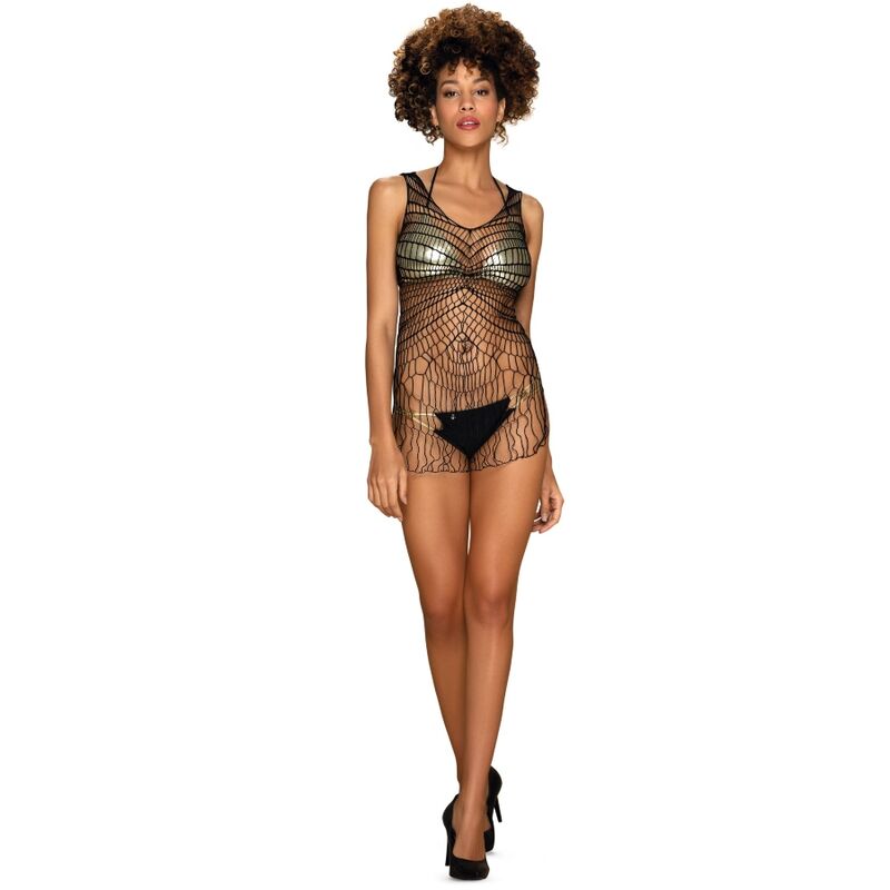 OBSESSIVE - D607 NET DRESS ONE SIZE - 53Xshop