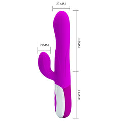 PRETTY LOVE - DEMPSEY RECHARGEABLE INFLATABLE VIBRATOR - 53Xshop