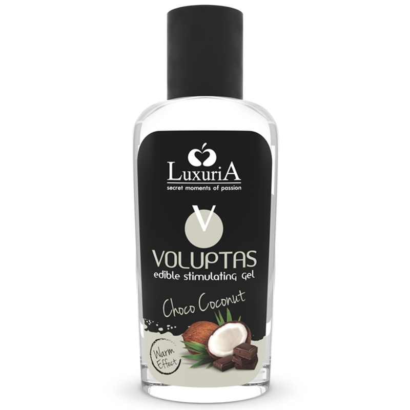 INTIMATELINE LUXURIA - VOLUPTAS EDIBLE MASSAGE GEL WARMING EFFECT - COCONUT AND CREAM 100 ML - 53Xshop