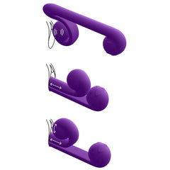 SNAIL VIBE - MULTIACTION VIBRATOR PURPLE - 53Xshop