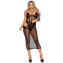 LEG AVENUE - BODYSUIT AND SKIRT SET ONE SIZE - 53Xshop