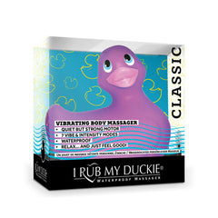 BIG TEASE TOYS - I RUB MY DUCKIE CLASSIC VIBRATING DUCK PURPLE - 53Xshop