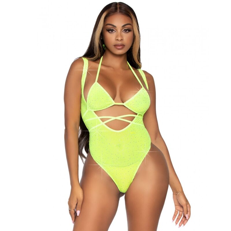 LEG AVENUE - BIKINI TOP AND BODYSUIT ONE SIZE - 53Xshop