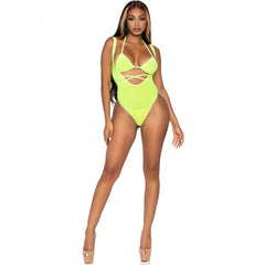 LEG AVENUE - BIKINI TOP AND BODYSUIT ONE SIZE - 53Xshop