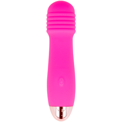 DOLCE VITA - RECHARGEABLE VIBRATOR THREE PINK 7 SPEEDS - 53Xshop