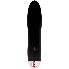 DOLCE VITA - RECHARGEABLE VIBRATOR FOUR BLACK 7 SPEEDS - 53Xshop