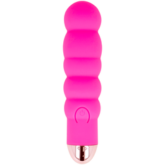 DOLCE VITA - RECHARGEABLE VIBRATOR SIX PINK 7 SPEEDS - 53Xshop