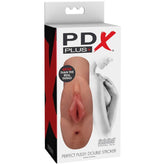 PDX PLUS - PERFECT PUSSY DOUBLE STROKER VAGINA AND ANO MASTURBATOR - 53Xshop