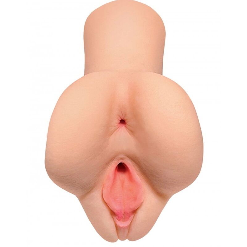 PDX PLUS - PICK YOUR PLEASURE DOUBLE LIGHT SKIN MASTURBATOR - 53Xshop