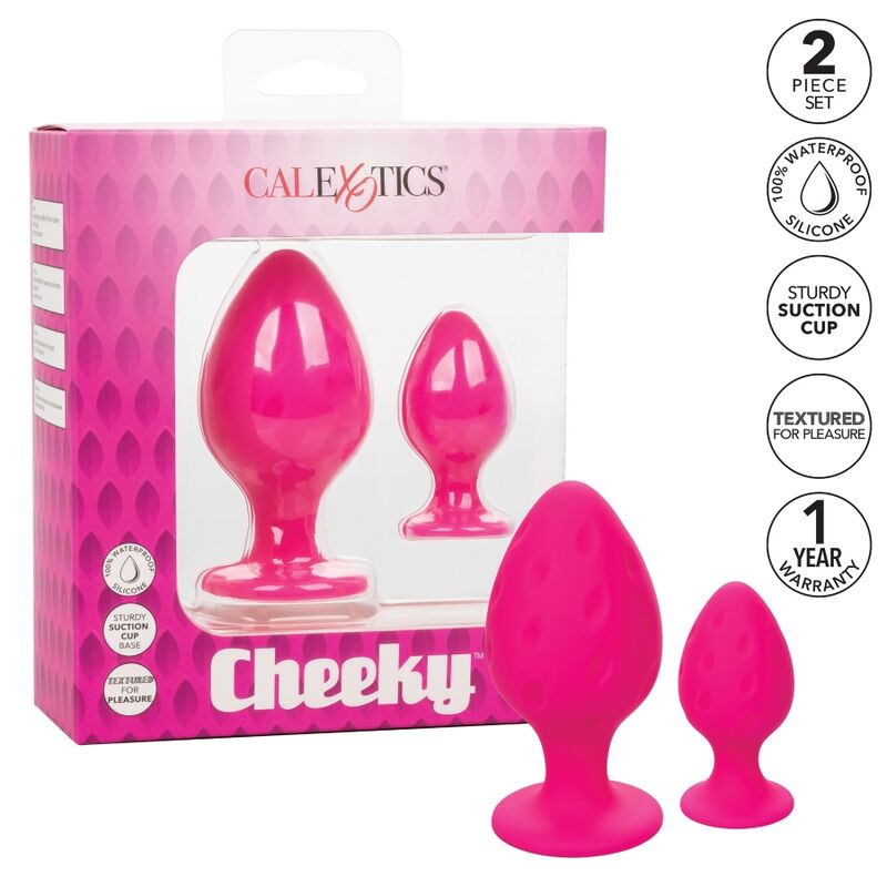 CALEXOTICS - CHEEKY BUTTPLUG PINK - 53Xshop