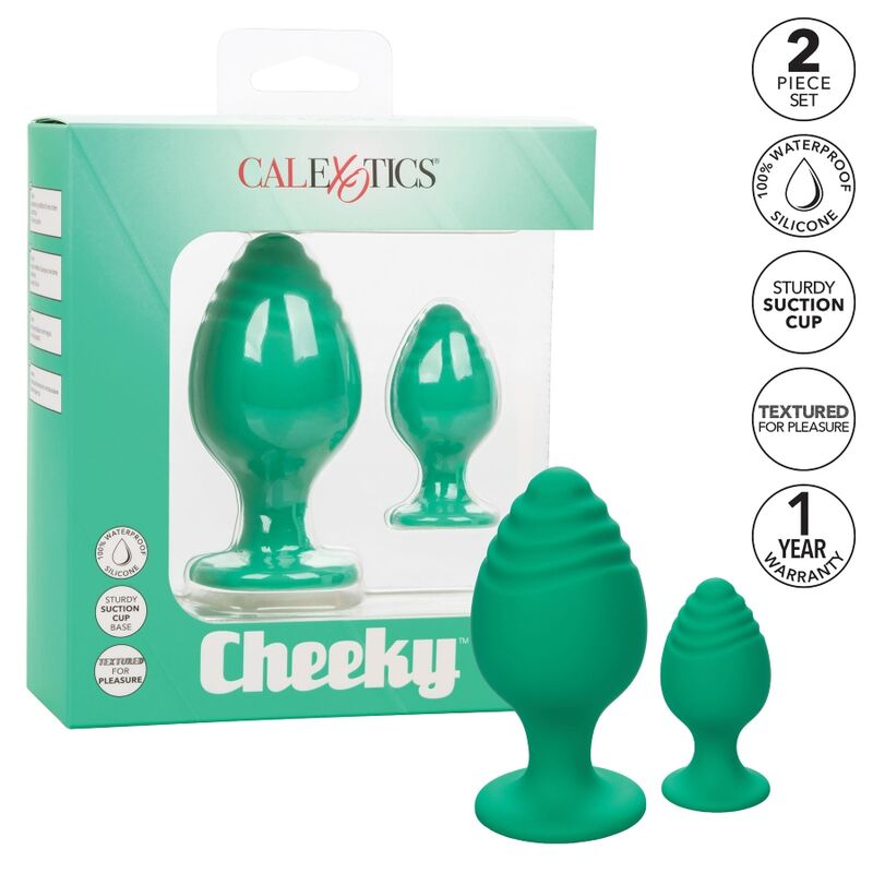 CALEXOTICS - CHEEKY BUTTPLUG GREEN - 53Xshop