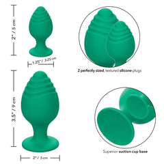 CALEXOTICS - CHEEKY BUTTPLUG GREEN - 53Xshop