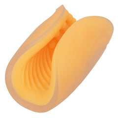 CALEXOTICS - BEADED GRIP MASTURBATOR ORANGE - 53Xshop