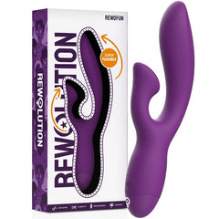 REWOLUTION - REWOFUN FLEXIBLE VIBRATOR WITH RABBIT - 53Xshop