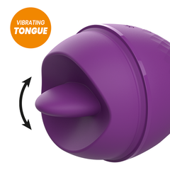 REWOLUTION - REWOLINGO VIBRATOR WITH TONGUE - 53Xshop