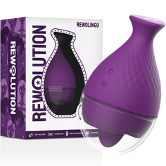 REWOLUTION - REWOLINGO VIBRATOR WITH TONGUE - 53Xshop
