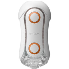 TENGA - FLIP ORB STRONG CRASH MASTURBATOR WHITE AND ORANGE - 53Xshop