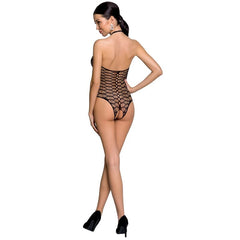 PASSION - WOMAN BS087 BLACK BODYSTOCKING ONE SIZE - 53Xshop