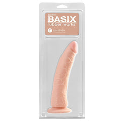 BASIX - JELLY PENIS SLIM 19 CM NATURAL - 53Xshop