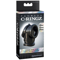 FANTASY C-RINGZ - COCK PIPE WITH BALL STRECH - 53Xshop