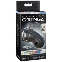 FANTASY C-RINGZ - EXTREME SILICONE COCK BLOCKER - 53Xshop