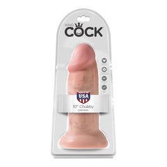 KING COCK - REALISTIC DILDO CHUBBY 25.4 CM - 53Xshop