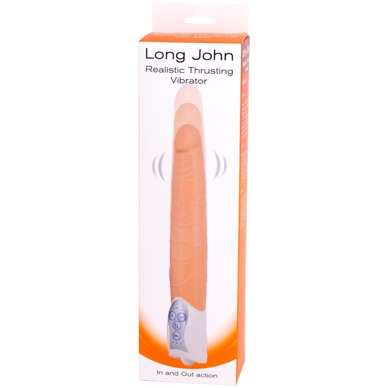 SEVEN CREATIONS - LONG JOHN REALISTIC UP&DOWN VIBRATOR - 53Xshop