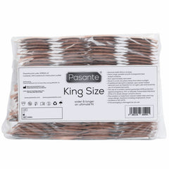 PASANTE - CONDOMS KING SIZE BAG 144 UNITS - 53Xshop