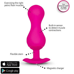G-VIBE - GBALLS 3 - KEGEL BALLS WITH APP - 53Xshop