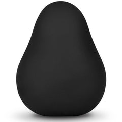 G-VIBE - REUSABLE TEXTURED MASTURBATOR EGG BLACK - 53Xshop