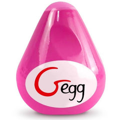G-VIBE - REUSABLE TEXTURED MASTURBATOR EGG PINK - 53Xshop