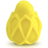G-VIBE - REUSABLE YELLOW TEXTURED MASTURBATOR EGG - 53Xshop