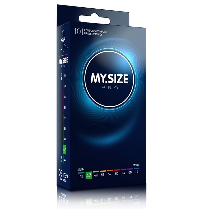 MY SIZE - PRO CONDOMS 47 MM 10 UNITS - 53Xshop