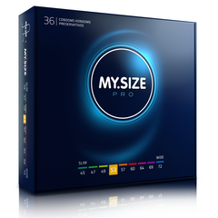 MY SIZE - PRO CONDOMS 53 MM 36 UNITS - 53Xshop