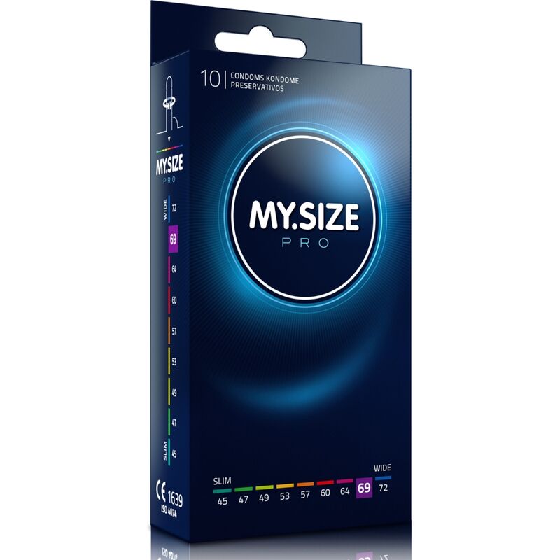 MY SIZE - PRO CONDOMS 69 MM 10 UNITS - 53Xshop