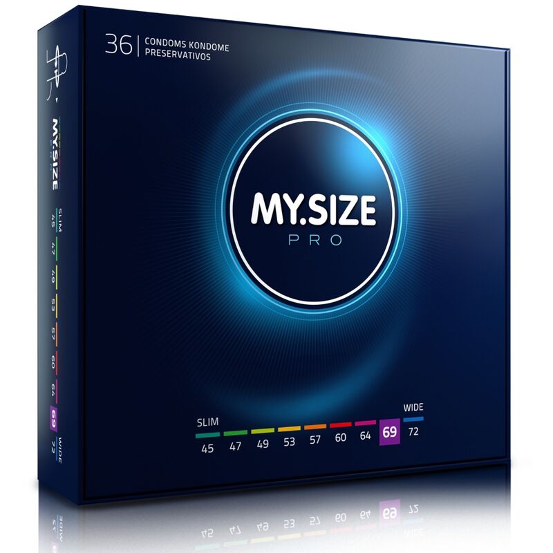 MY SIZE - PRO CONDOMS 69 MM 36 UNITS - 53Xshop