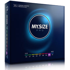 MY SIZE - PRO CONDOMS 69 MM 36 UNITS - 53Xshop
