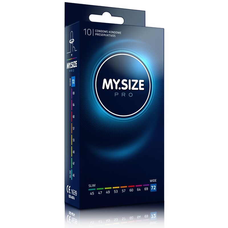 MY SIZE - PRO CONDOMS 72 MM 10 UNITS - 53Xshop