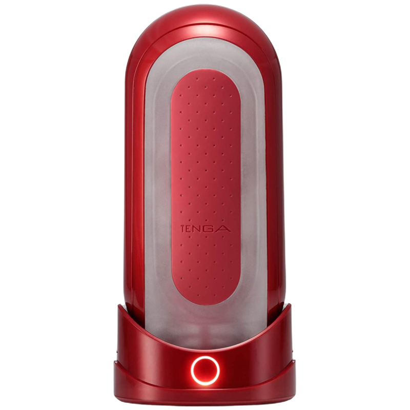 TENGA - FLIP 0 ZERO RED WITH HEATER - 53Xshop