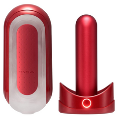 TENGA - FLIP 0 ZERO RED WITH HEATER - 53Xshop
