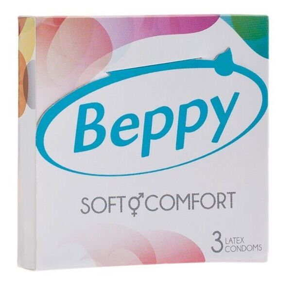 BEPPY - SOFT AND COMFORT 3 CONDOMS - 53Xshop