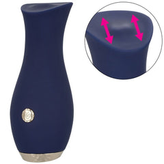 CALEXOTICS - CHIC TULIP MASAJEADOR - AZUL - 53Xshop